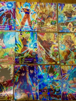 Super Dragon Ball Heroes 48 Card Lot 3 Star Son Family Vegito Gogeta Broly Japan - Image 3