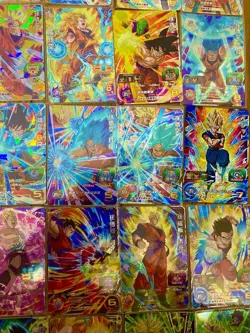 Super Dragon Ball Heroes 48 Card Lot 3 Star Son Family Vegito Gogeta Broly Japan - Image 5