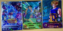 Super Dragon Ball Heroes MM2-074 PUMS12-17 SE Promo Holographic 3 Card Set - Image 1