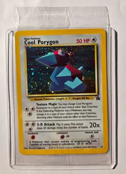 Pokemon TCG Card - Cool Porygon Promo Black Star #15 (NEW, SEALED!!) - Image 1