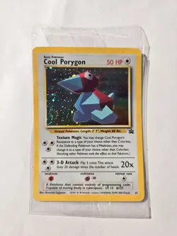 Pokemon TCG Card - Cool Porygon Promo Black Star #15 (NEW, SEALED!!) - Image 3