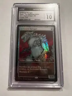 Magic The Gathering Arcbound Ravager 056 Foil Secret Lair Drop CGC Graded 10 MTG - Image 2