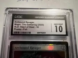 Magic The Gathering Arcbound Ravager 056 Foil Secret Lair Drop CGC Graded 10 MTG - Image 4