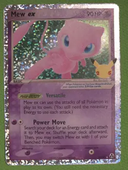 Pokemon TCG Sword & Shield Celebrations Classic Collection Mew EX #88 - Image 1