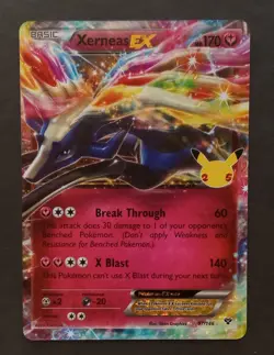 Pokemon Celebrations Xerneas EX Holo 97/146 Mint TCG XY - Image 1