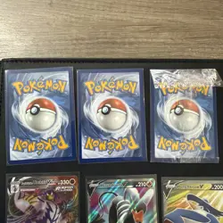 Pokemon V card lot Charizard Pikachu Mewtwo, - Image 2