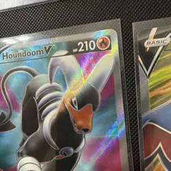 Pokemon V card lot Charizard Pikachu Mewtwo, - Image 3