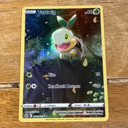 Pokemon TCG Turtwig Gg31/Gg70 Crown Zenith: Galarian Gallery Holo - Image 1