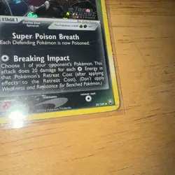 Pokemon Dark Ariados 30/109 ex Team Rocket Returns Reverse Holo Stamp LP - Image 3
