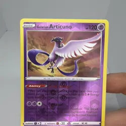 Pokemon TCG Galarian Articuno Evolving Skies 063/203 Reverse Holo Holo Rare - Image 2