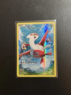 Pokemon TCG Latias XY78 Full Art Black Star Holo Promo 2015 LP - Image 1