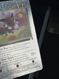 Pokemon Eevee 74/110 Common Reverse Holo Legendary Collection - Image 5