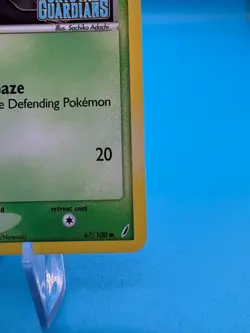 Pokemon TCG Treecko EX Crystal Guardians 67/100 Reverse Holo Common - LP - Image 5