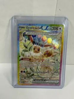 Pokemon Eevee Ex 167/131 Prismatic Evolutions SIR Special Illustration Rare - Image 1