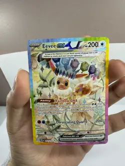 Pokemon Eevee Ex 167/131 Prismatic Evolutions SIR Special Illustration Rare - Image 2
