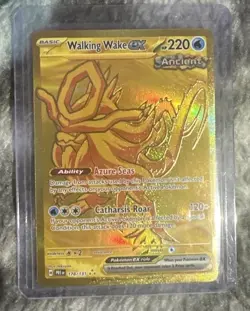 Pokemon TCG Walking Wake EX 178/131 Hyper Rare Holo Prismatic Evolutions - Image 1