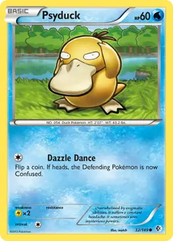 Psyduck 32/149 B&W Boundaries Crossed Common MINT! Pokemon - Image 1