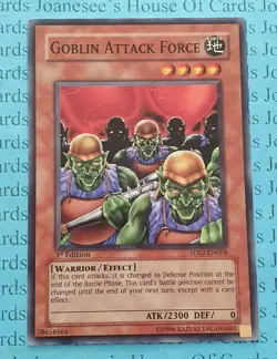 Goblin Attack Force 5DS2-EN008 Yu-Gi-Oh Card 1st Edition New - Image 1