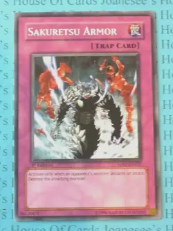Sakuretsu Armor 5DS1-EN037 Yu-Gi-Oh Card 1st Edition NMint - Image 1