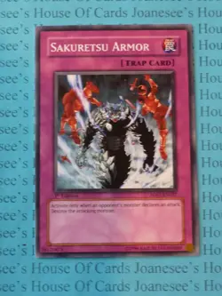 Sakuretsu Armor 5DS1-EN037 Yu-Gi-Oh Card 1st Edition NMint - Image 3