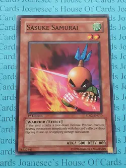 Sasuke Samurai 5DS2-EN010 Yu-Gi-Oh Card 1st Edition New - Image 3