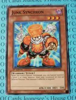 Junk Synchron 5DS3-EN010 Yu-Gi-Oh Card 1st Edition New - Image 1