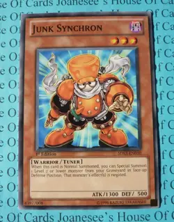 Junk Synchron 5DS3-EN010 Yu-Gi-Oh Card 1st Edition New - Image 3