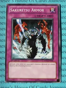 Sakuretsu Armor 5DS3-EN035 Yu-Gi-Oh Card 1st Edition New - Image 3