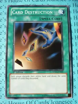 Card Destruction 5DS3-EN021 Yu-Gi-Oh Card 1st Edition New - Image 3
