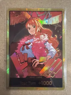 DON!! Card (Nami) (Gold) Extra Booster: One Piece Heroines Edition Foil - Image 1