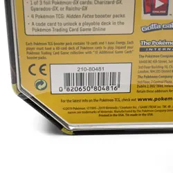 Pokemon TCG Hidden Fates Charizard GX Tin Factory Sealed Brand New - Image 4