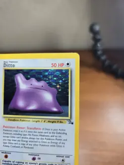 Pokemon TCG Ditto Fossil 3/62 Holo Unlimited Holo Rare - Image 3