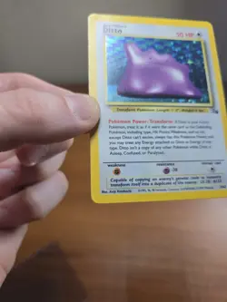 Pokemon TCG Ditto Fossil 3/62 Holo Unlimited Holo Rare - Image 4
