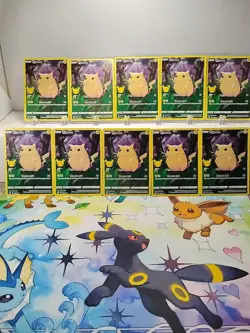 Pokemon Bulk Lot 10 Pikachu Celebrations 005/025 (MOSTLY NEAR MINT) (LIGHT PLAY) - Image 1