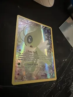Celebi XY111 Full Art Holo Mythical Collection Promo Pokemon - Image 3