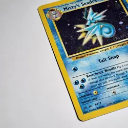 Pokemon Misty's Seadra (Prerelease) 009/132 SWIRL Wotc Promo Holo MP - Image 5