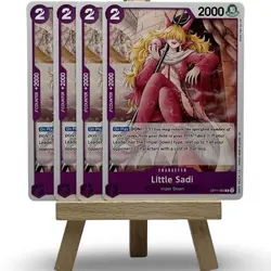 One Piece TCG OP11-063 Little Sadi (C) A Fist of Divine Speed x4 Playset - Image 1