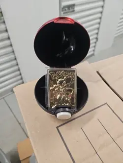 1999 Burger King Pokemon Pokeball with 23K Gold Plated Card MEWTWO Red Box COA - Image 1