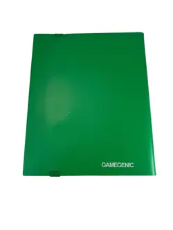 GAMEGENIC CASUAL ALBUM 18-POCKET BINDER PORTFOLIO GREEN HOLDS 360 CARDS NEW - Image 2