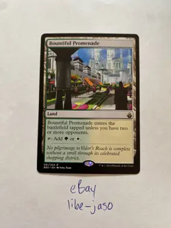 Bountiful Promenade Battlebond Regular - Magic the Gathering (MTG) - Image 1