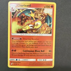 2019 Pokemon Charizard Holo Cosmos 14/181 SWIRL🌀 NM - Image 1