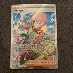 2023 Pokemon Scarlet and Violet Obsidian Flames 219/197 Ortega UR - Image 1