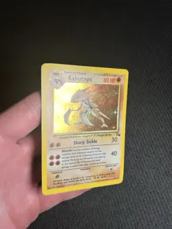 Pokemon TCG Kabutops 9/62 Fossil Holo MP - Image 4