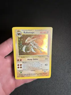 Pokemon TCG Kabutops 9/62 Fossil Holo MP - Image 5