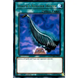 Harpie's Feather Duster Yu-Gi-Oh! MAMA-EN076 1st Ultra Rare - Image 1