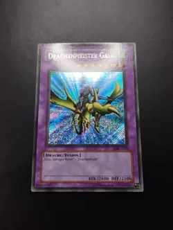 YUGIOH 2003 | GAIA THE DRAGON CHAMPION | LOB-G102 (LOB-125) | GERMAN | NM - MINT - Image 5
