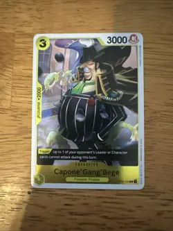One Piece OP04-100 R Capone "Gang" Bege Kingdoms of Intrigue Foil Rare NM - Image 1