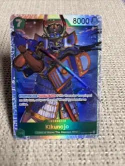 One Piece EBO4-012 SR - Kikunojo - The Azure Seas Seven - Image 2