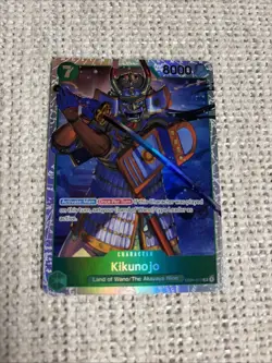 One Piece EBO4-012 SR - Kikunojo - The Azure Seas Seven - Image 4