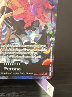 Perona (Alternate Art) EB03-045 Extra Booster: One Piece Heroines Edition Foil - Image 5